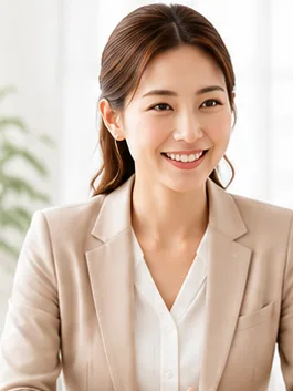 相談を受けている女性スタッフ